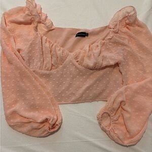 Pretty Little Thing Pink Blouse